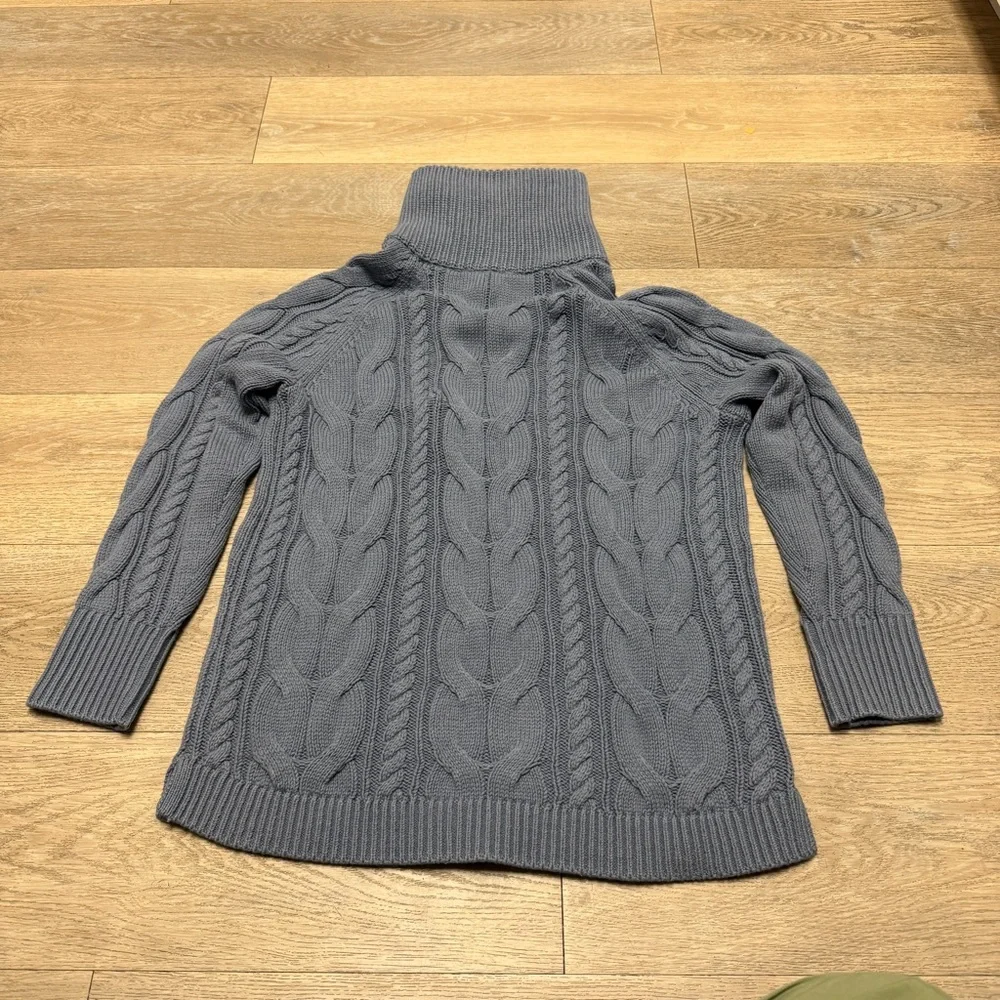 Haven Well Within Side Zip Cowl Neck Cable Knit Sweater Size Medium NWT - Picture 10 of 11